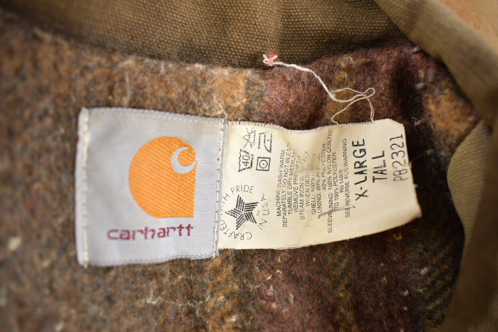 Vintage 1980s Carhartt Field Coat