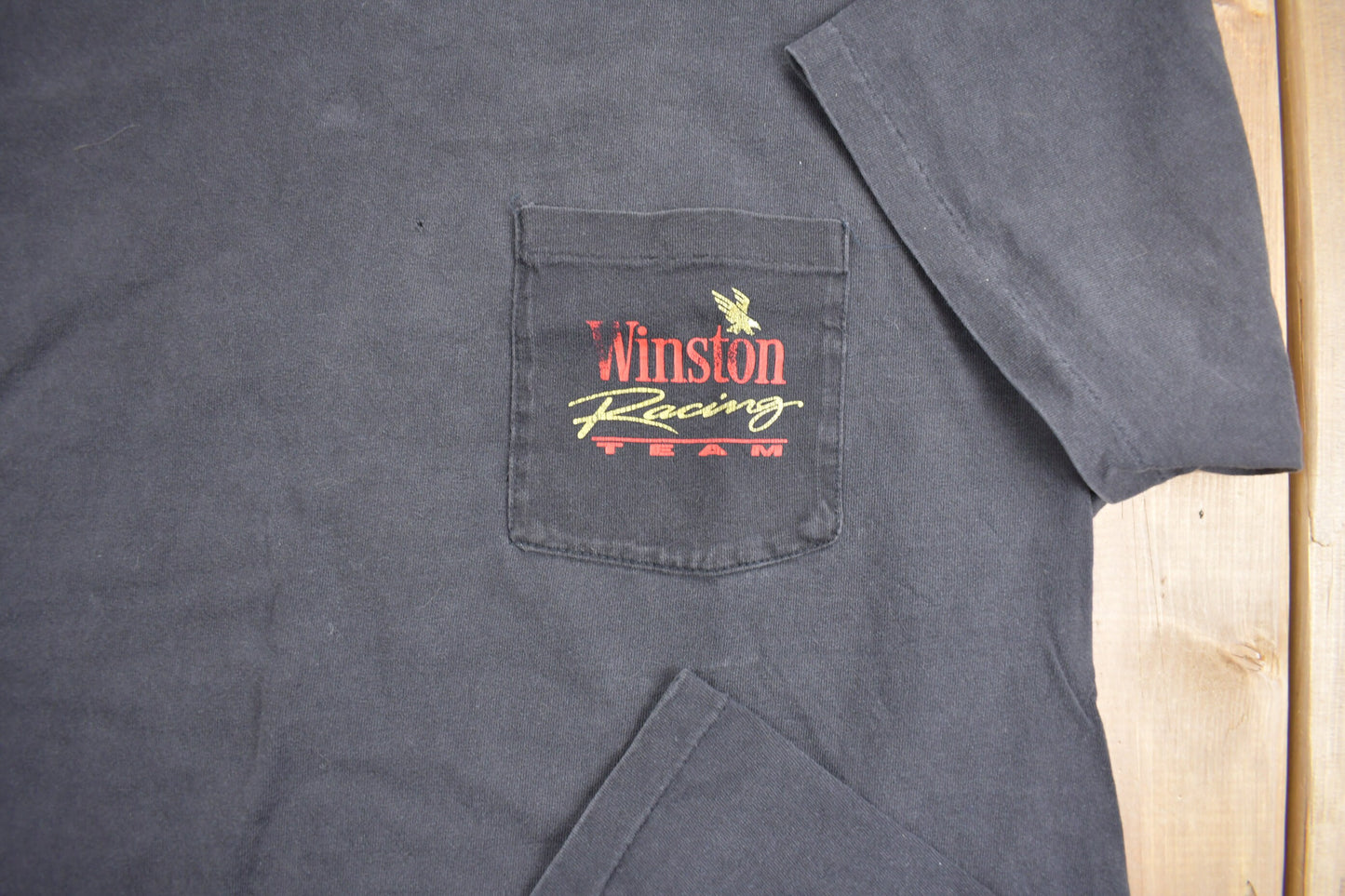 Vintage 1992 Winston Racing Team T-Shirt / Single Stitch / NASCAR Racing / Made in USA / 90s Streetwear / Sportswear