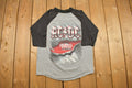 Vintage 1990s ACDC The Razers Edge Tour Band Baseball T-shirt