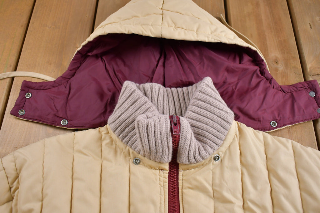 Vintage 1970s Gerita Quilted Fashions Light Puffer Jacket