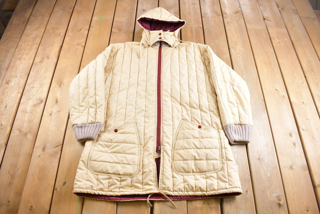 Vintage 1970s Gerita Quilted Fashions Light Puffer Jacket