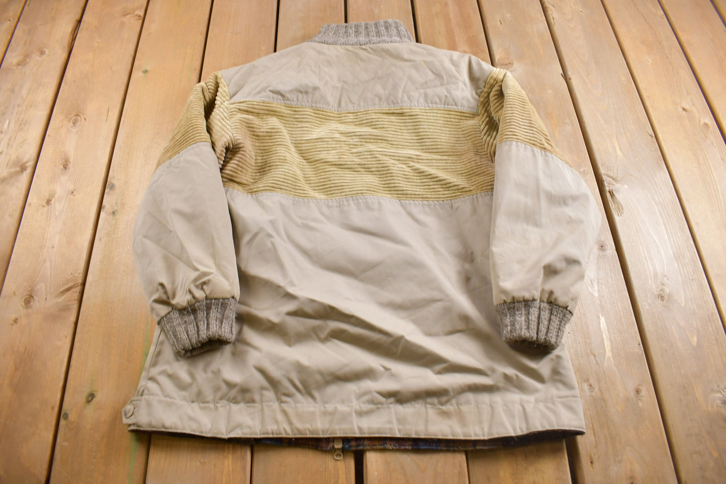 Vintage 1990s Grand Tier Blanket Lined Field Jacket / Streetwear / Hunting Jacket / Outdoorsman