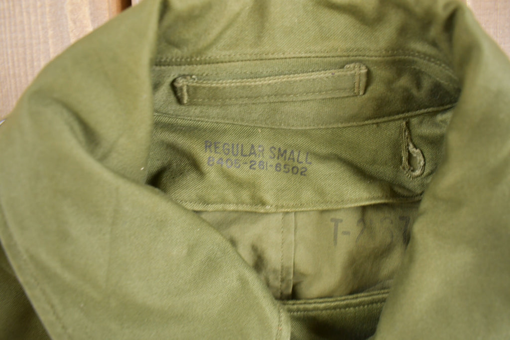 Vintage 1950s US Military Overcoat