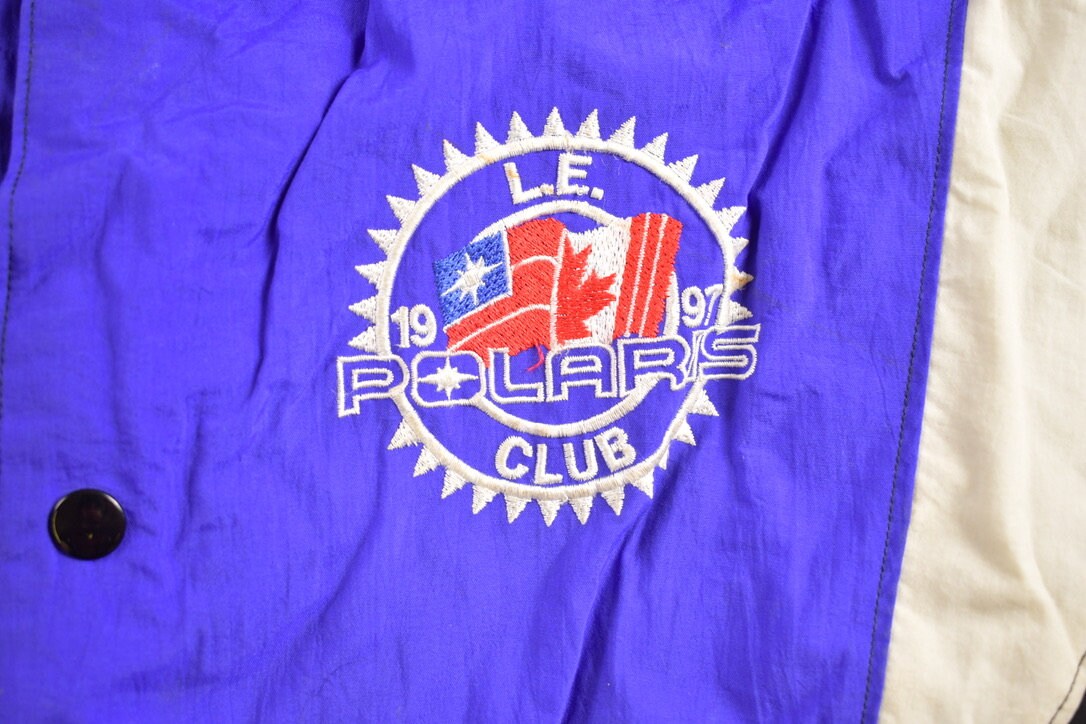 Vintage 1997 Polaris Pro Windbreaker Jacket / Streetwear / Light Jacket / Vintage Windbreaker / Polaris Club / Snowmobile Jacket / 90s Coat