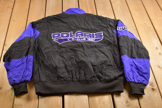 Vintage 1997 Polaris Pro Windbreaker Jacket / Streetwear / Light Jacket / Vintage Windbreaker / Polaris Club / Snowmobile Jacket / 90s Coat