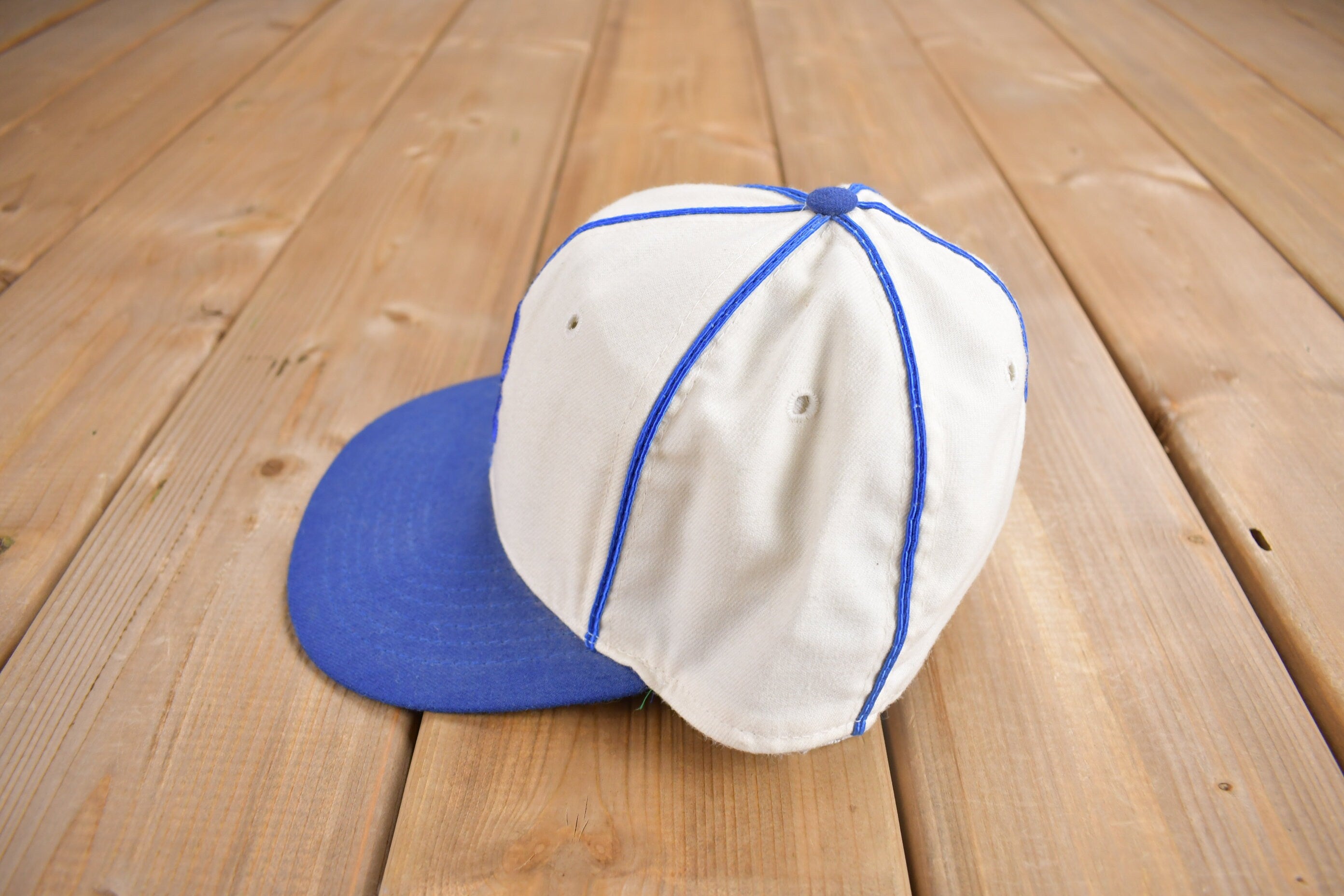 Vintage 1970s Brooklyn Dodgers MLB l Fitted Hat Size 7