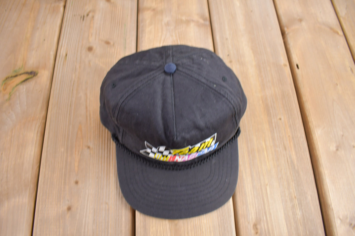 Vintage 1990s Nascar Pennzoil Racing Snap Back Hat / OSFA / 90s Hat / Vintage Snap Back / Souvenir Cap / Embroidered