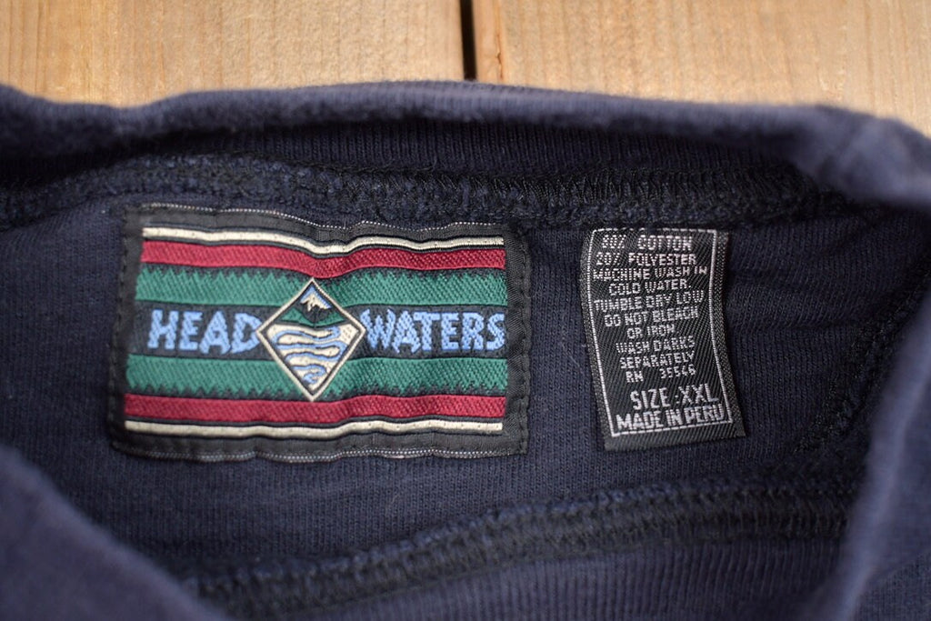 Vintage 1990s Lone Wolf Lodge Embroidered Crewneck Sweatshirt