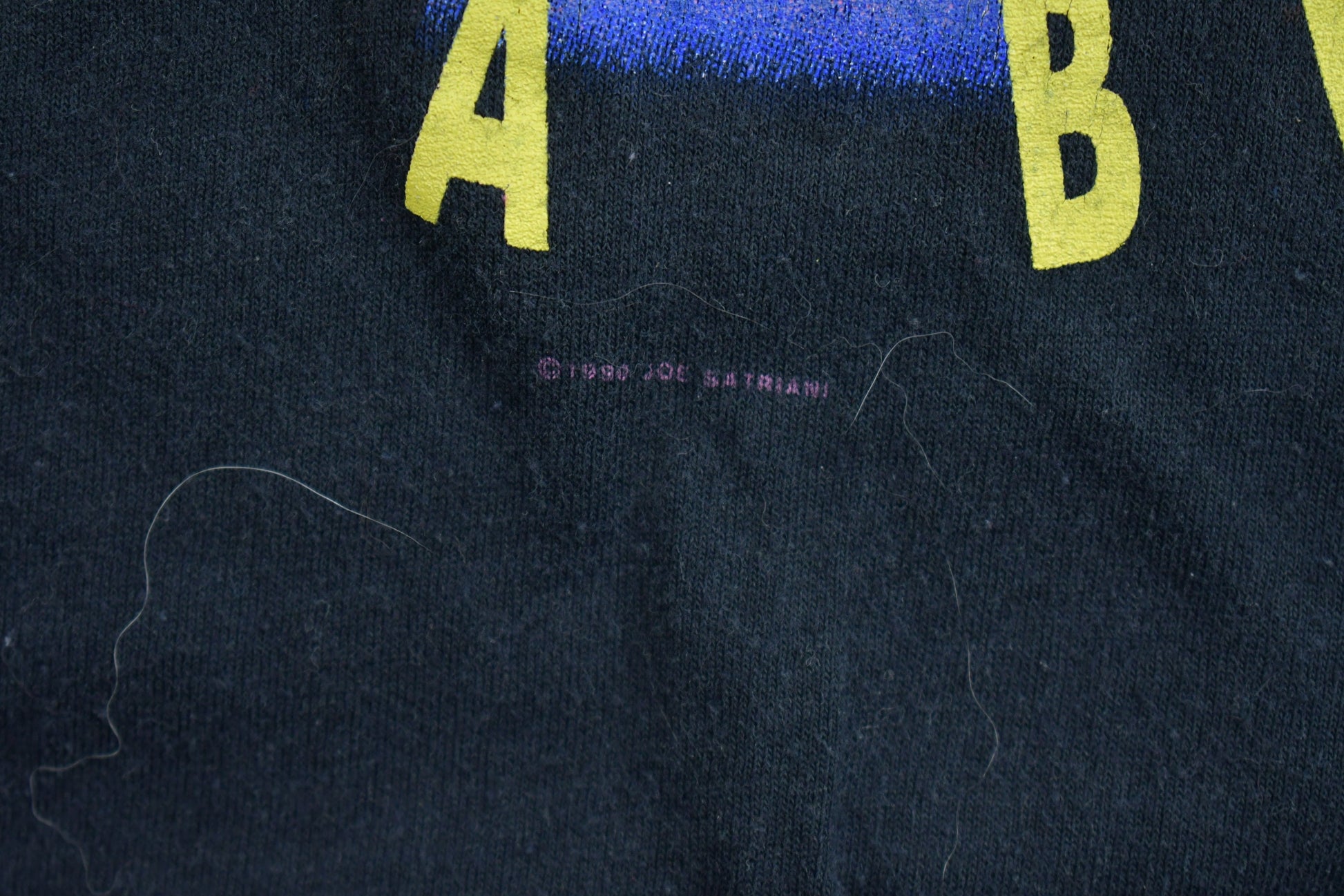 Vintage 1990 Joe Satriani Flying In A Blue Dream Tour Band T-shirt