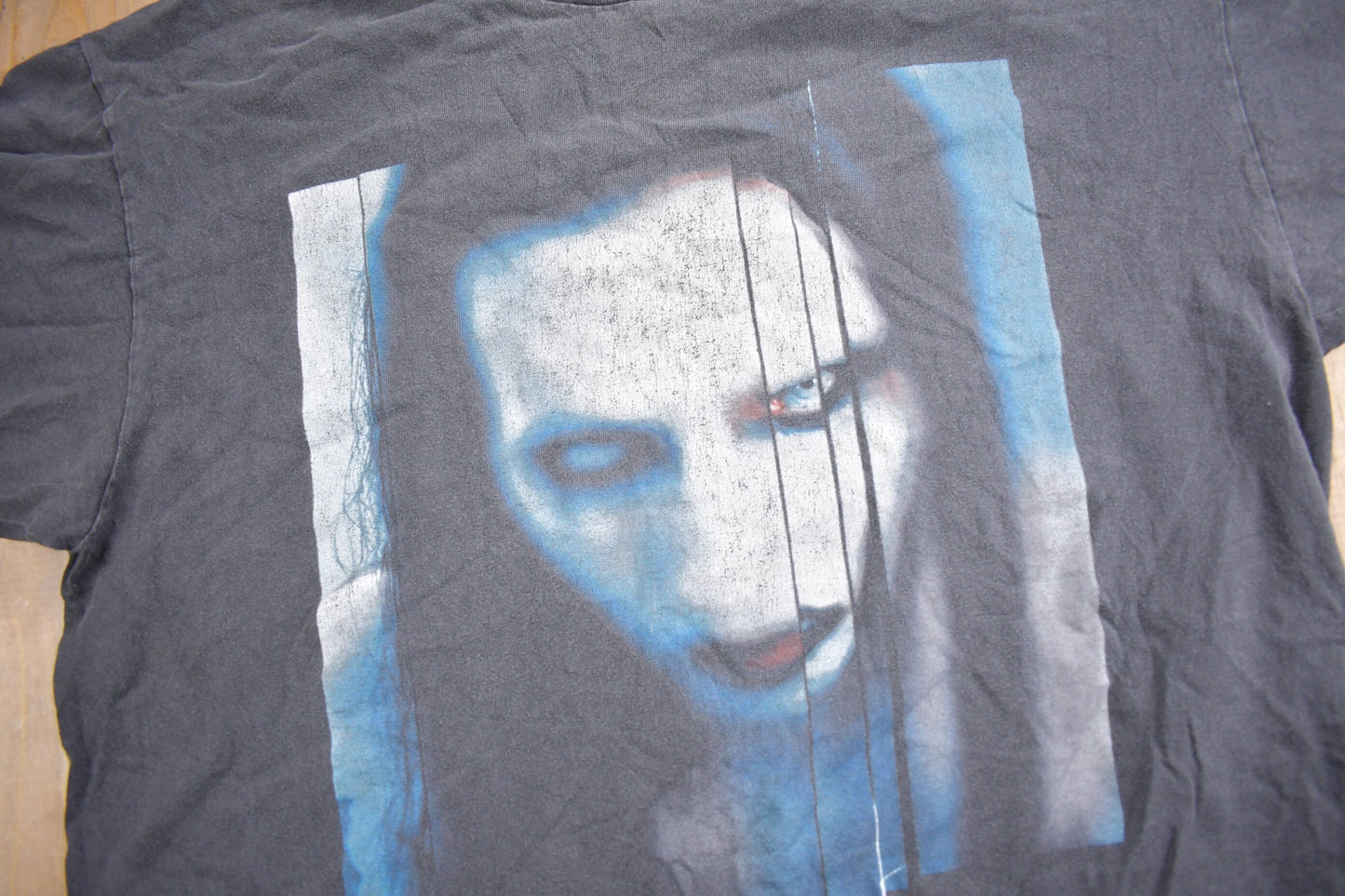 Vintage 1998 Marilyn Manson The Long Hard Road Out OF Hell Graphic T Shirt / Single Stitch / Manson Tee / Hinterland