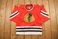 Vintage 1990s Chicago Blackhawks CCM NHL Hockey Jersey