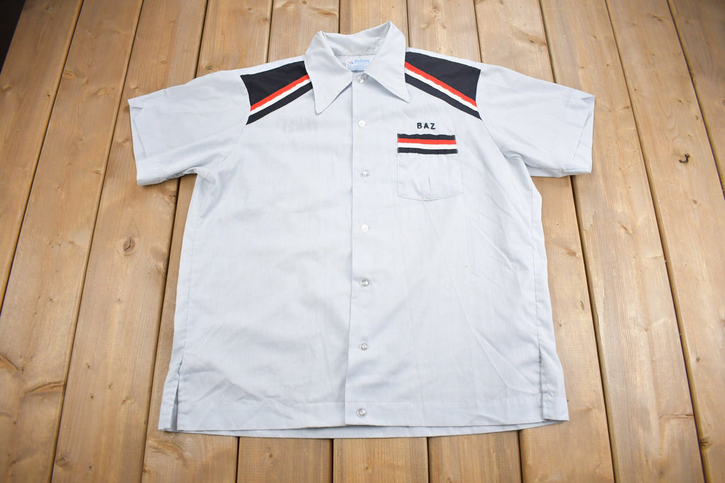 Vintage 1981 The Moody Blues Long Distance Voyager Tour Button Up Shirt