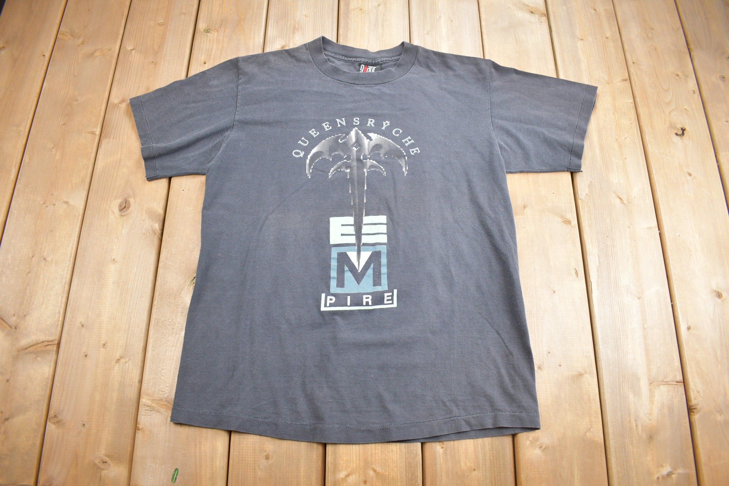 Vintage 1991 Queensrÿche Building Empires Tour Band T-shirt