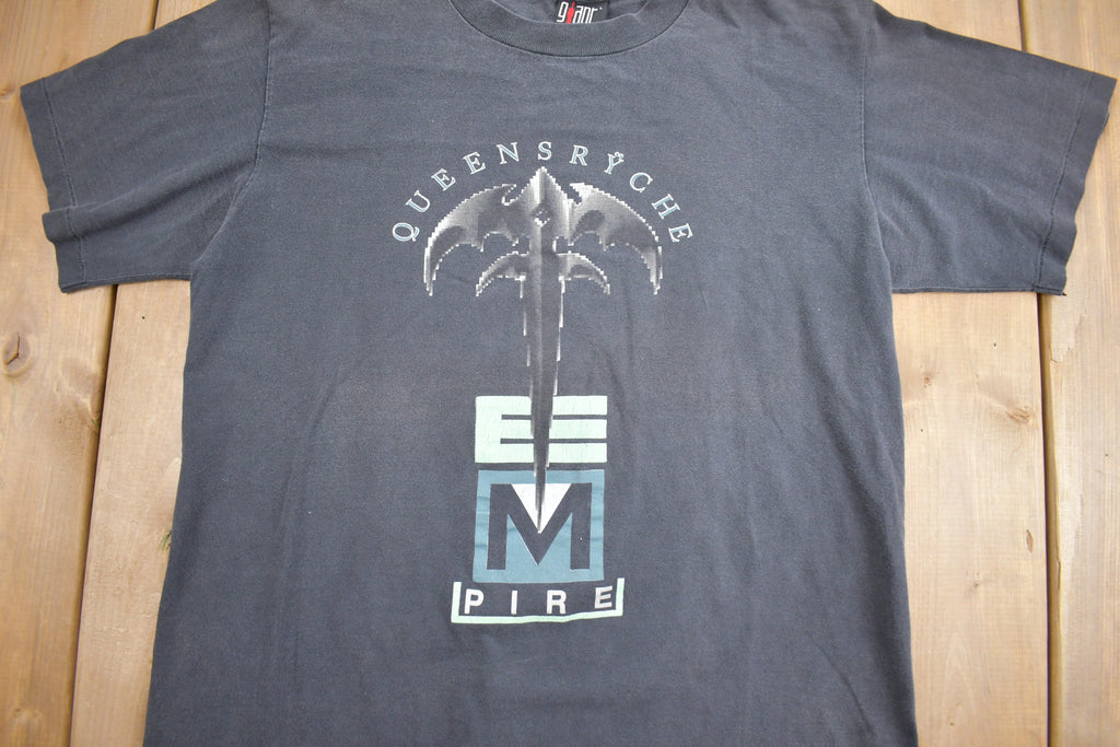 Vintage 1991 Queensrÿche Building Empires Tour Band T-shirt