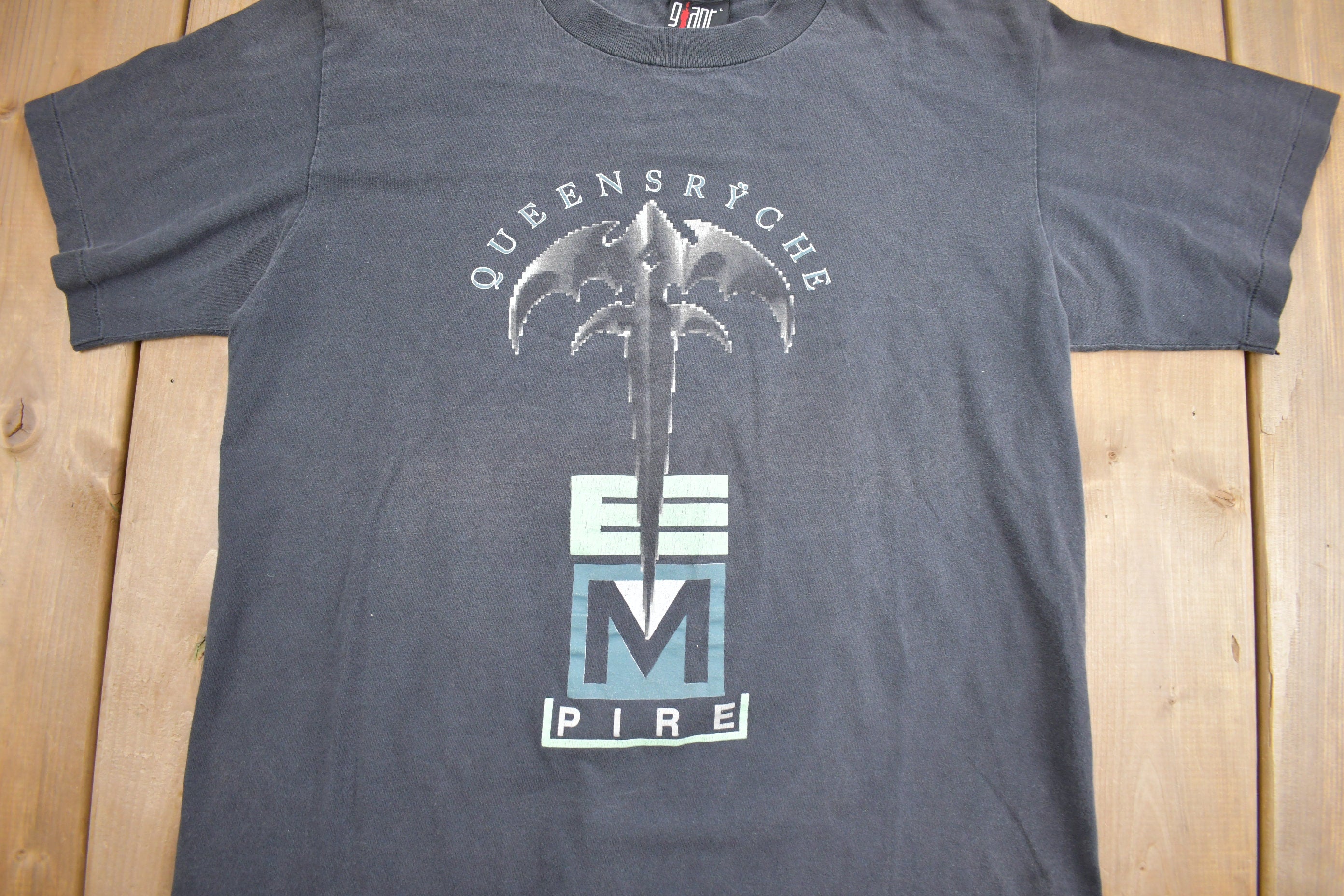 Vintage 1991 Queensrÿche Building Empires Tour Band T-shirt
