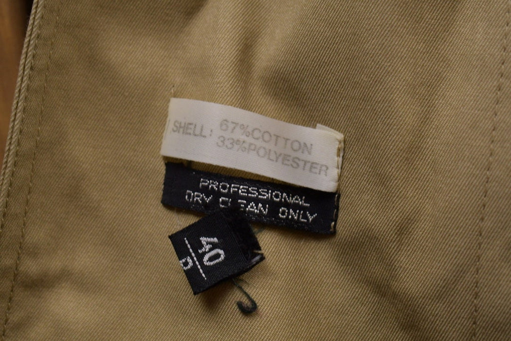 Vintage 1990s Le Tigre All Weather Full Length Trench Coat