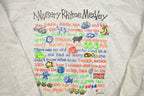 Vintage 1990s Nursery Rhyme Medley Crewneck Sweatshirt