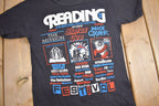 Vintage 1980 Reading Leeds 25th National Rock Festival Tour Band T-Sh0irt
