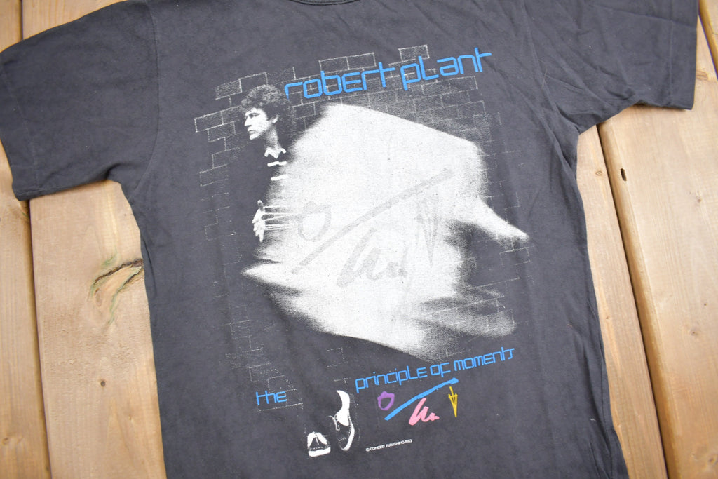 Vintage 1983 Robert Plant Uk Tour Tour T-shirt