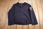 Vintage 1940s US Navy Naval Wool Sweater