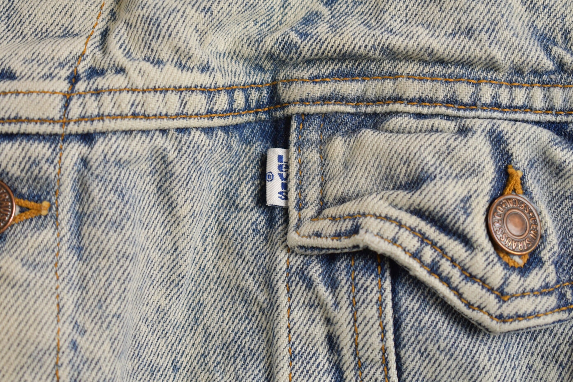 Vintage 1990s Levis Denim Jean Jacket