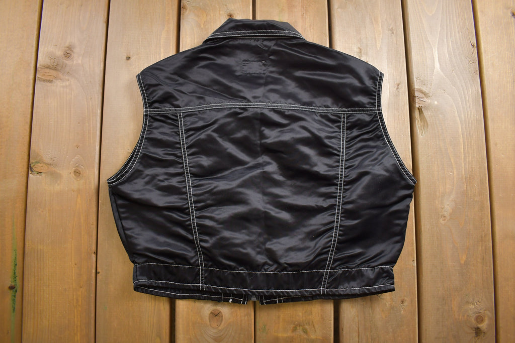 Vintage 1990s Levis Silver Tab Full Zip Sweater Vest