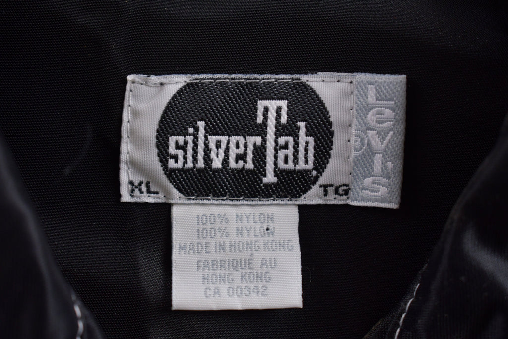 Vintage 1990s Levis Silver Tab Full Zip Sweater Vest