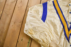 Vintage 1950s Collegiate Satin Bomber Jacket
