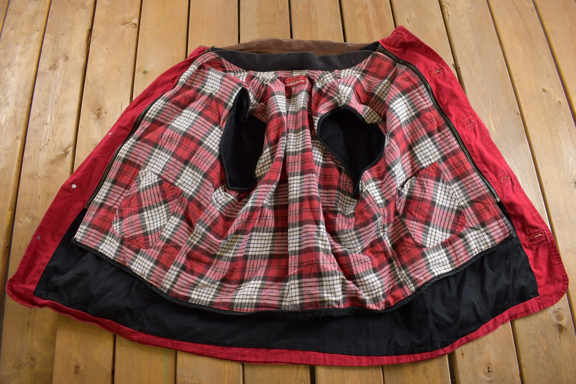 Vintage 1990s Marlboro Country Store Chore Jacket