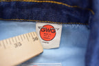 Vintage 1970s GWG Western Denim Jean Jacket Deadstock