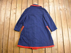 Vintage 1970s Betty Rose Wool Full Length Over Coat