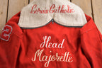 Vintage 1960s Delong Lorain Catholic Varsity Jacket