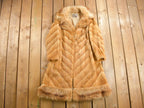Vintage 1970s Dworkin Furs Full Length Mink Fur Coat