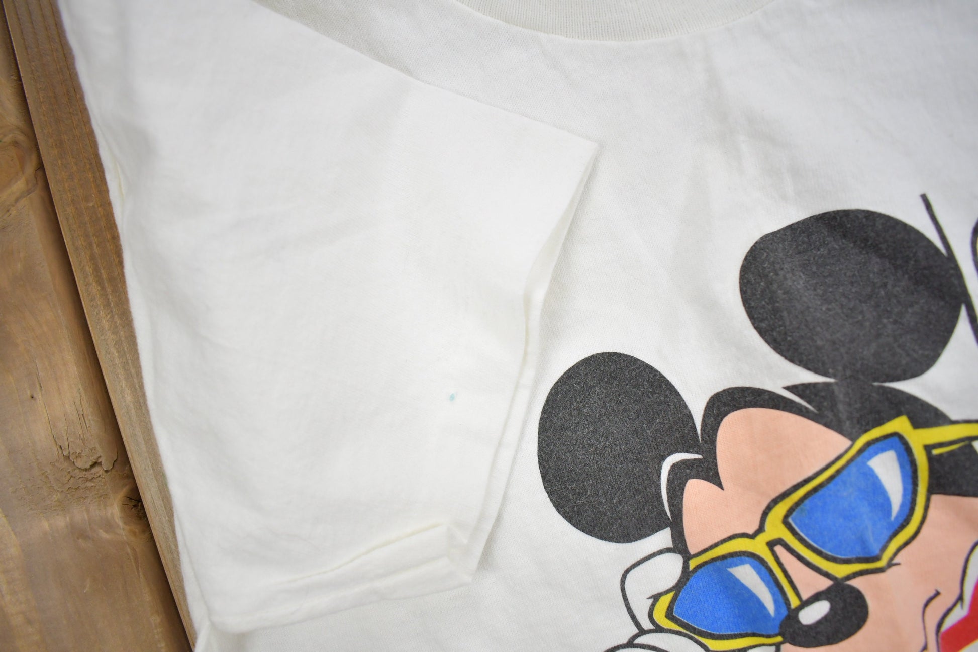 Vintage 1980s Mickey Mouse California Cartoon T-Shirt