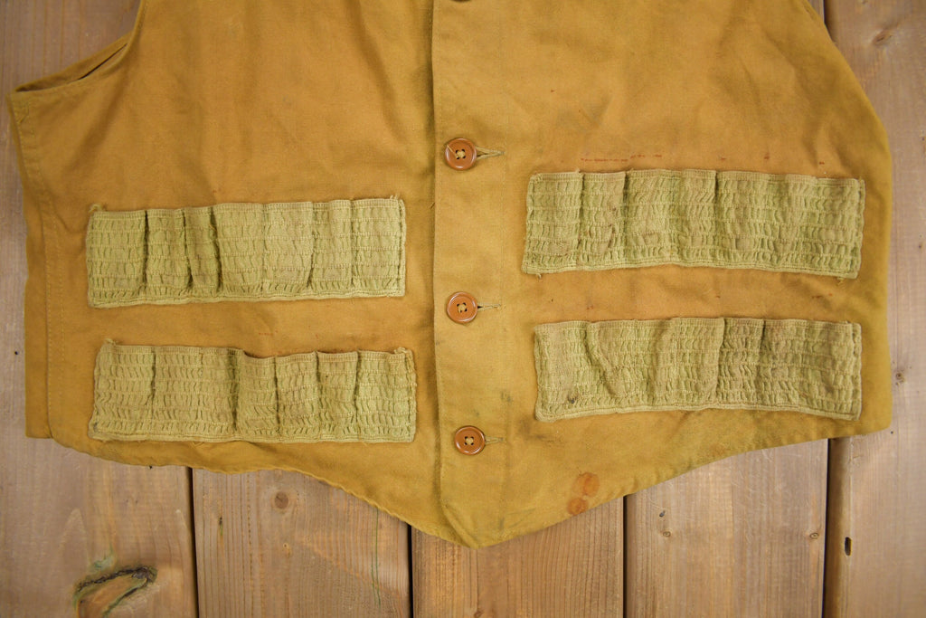 Vintage 1970s Bullseye Bill Hunting Vest