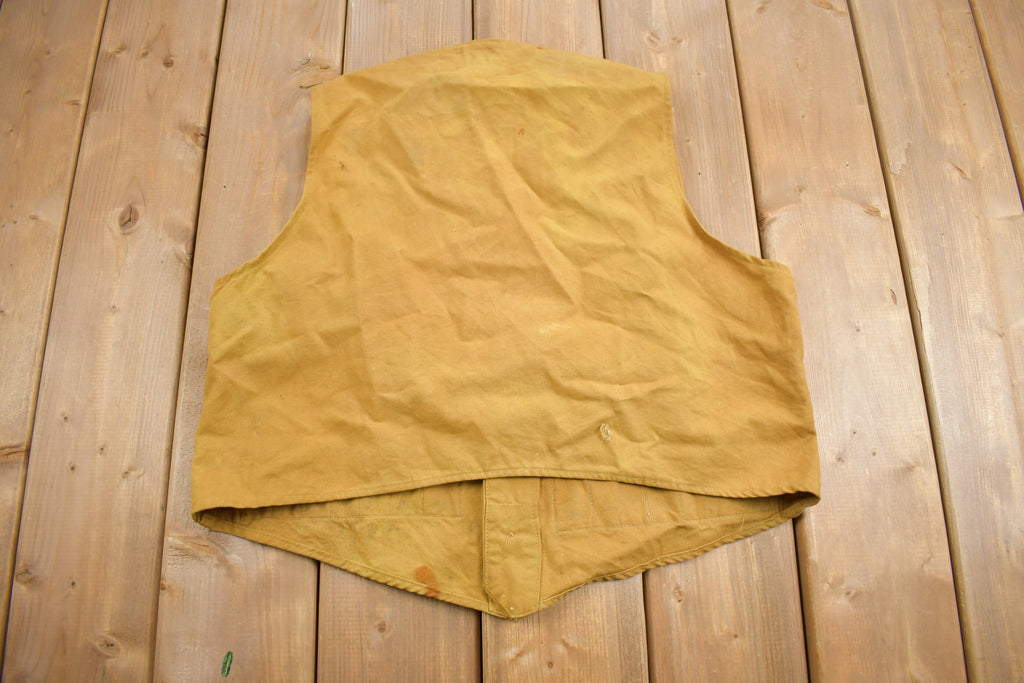 Vintage 1970s Bullseye Bill Hunting Vest