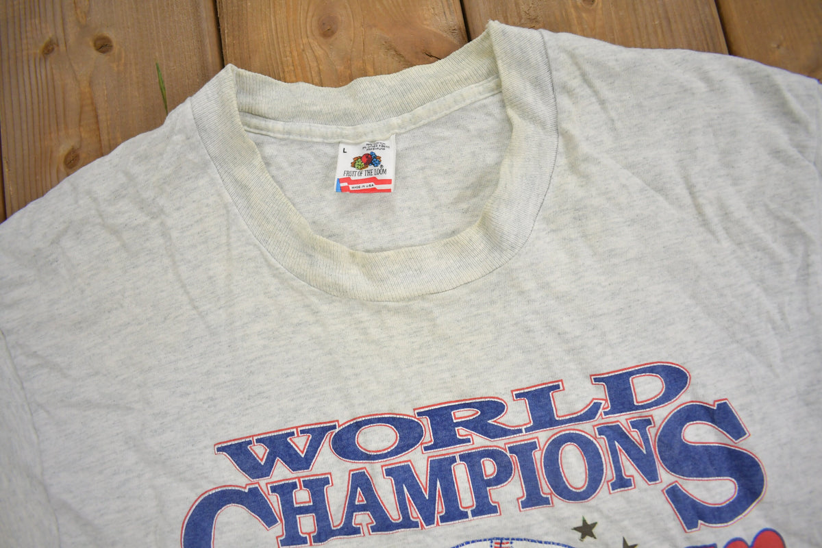 Vintage 1991 Minnesota Twins MLB World Champions Graphic T-Shirt