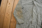 Vintage 1960s Grey Button Up Shirt