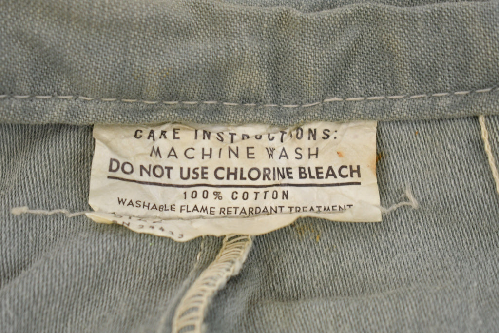 Vintage 1960s Grey Button Up Shirt