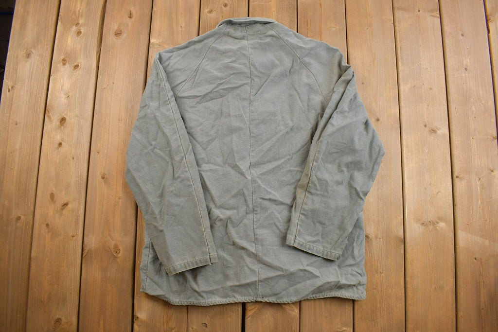 Vintage 1960s Grey Button Up Shirt