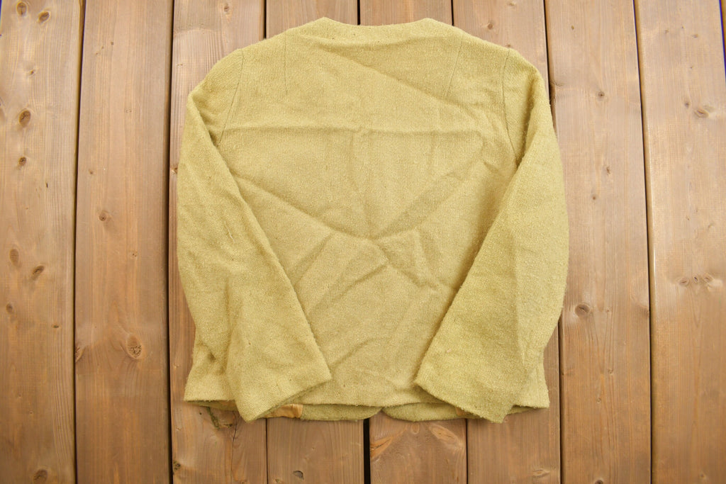 Vintage 1960s Wool Cardigan Sweater
