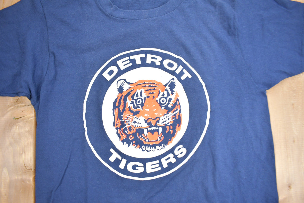 Vintage 1980s Detroit Tigers MLB Graphic T-Shirt