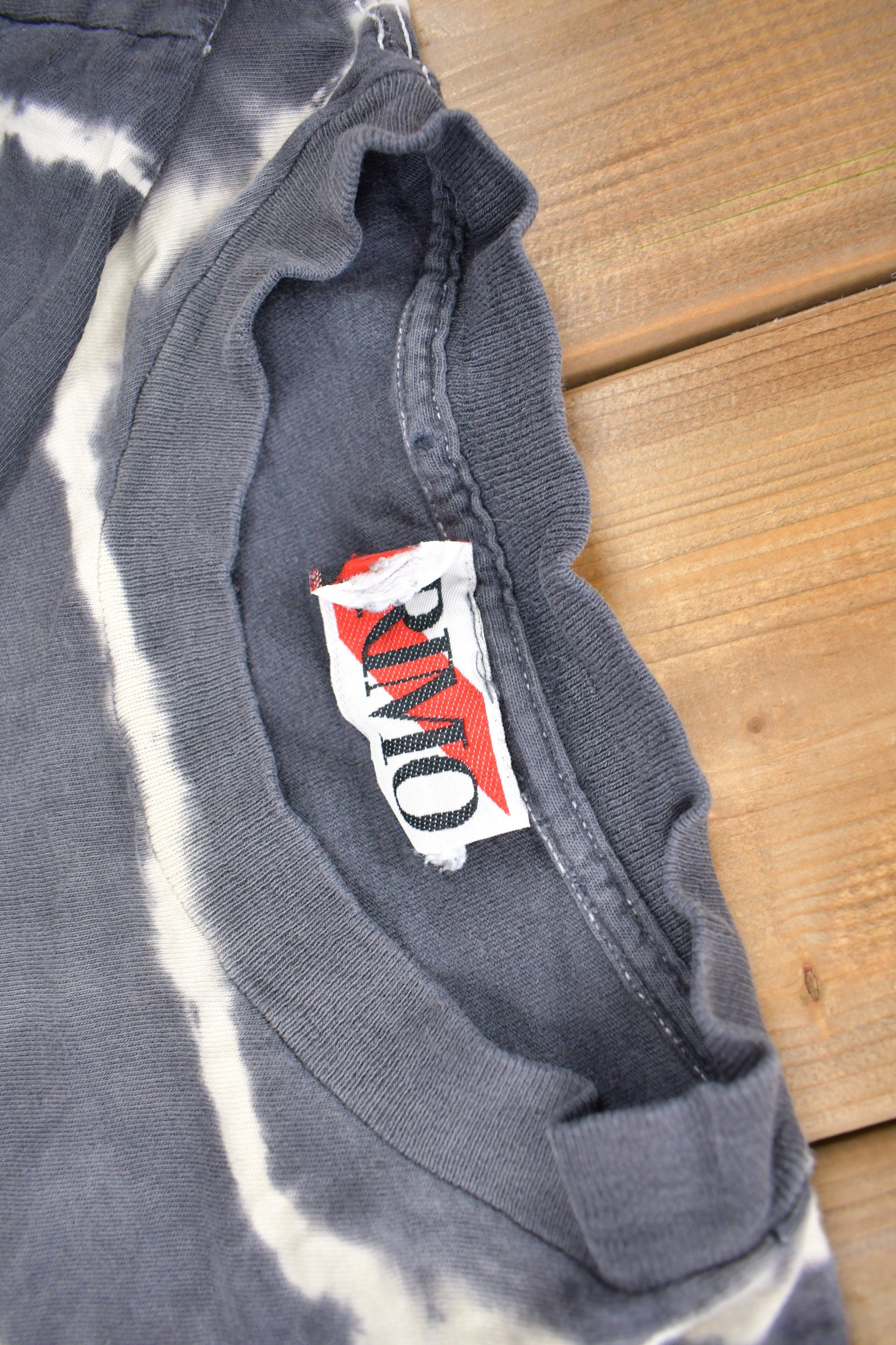 Vintage 1980s Batman DC Comics All Over Print Tie Dye T-Shirt