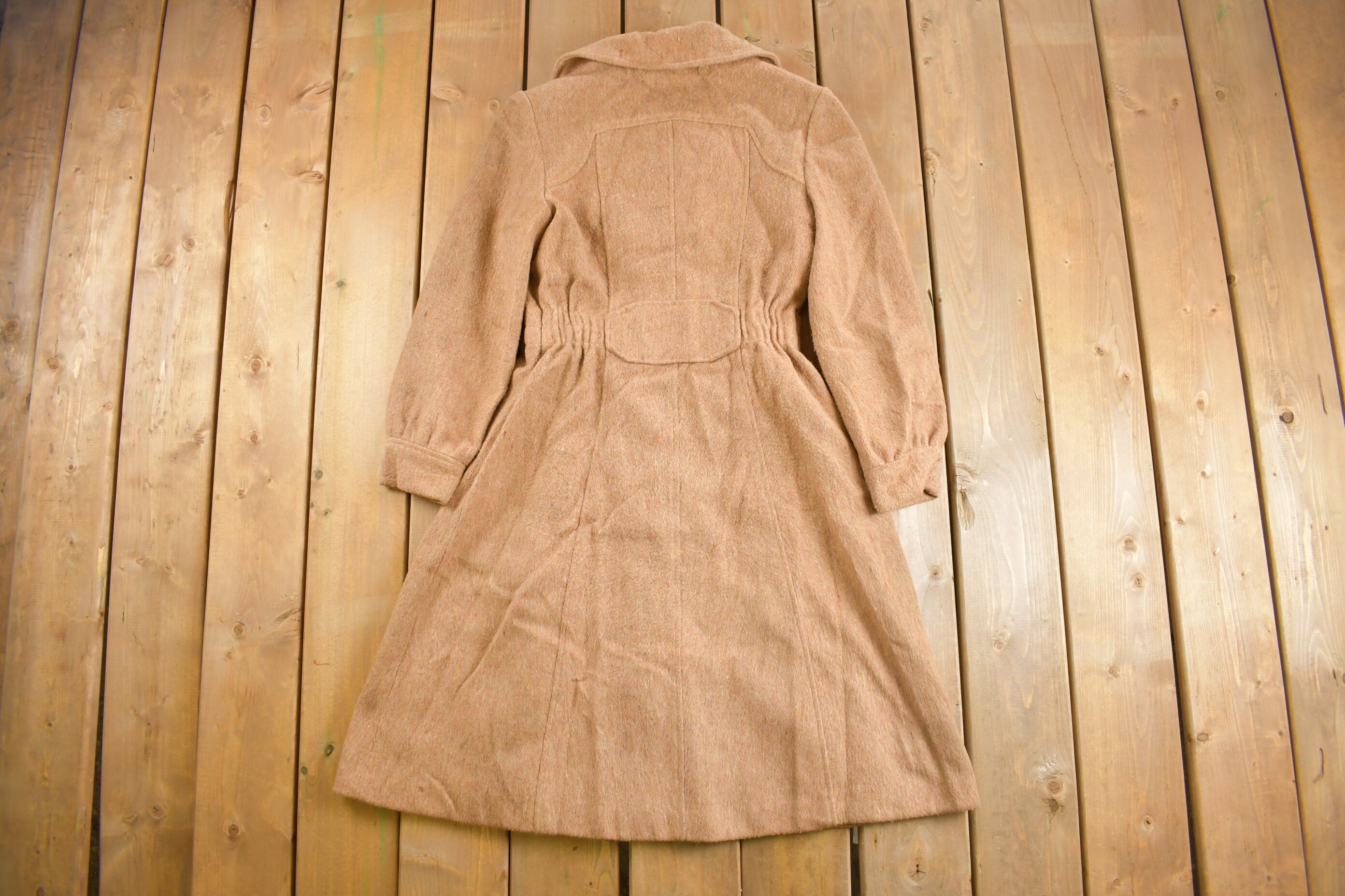 Vintage 1980s Wool Over Coat