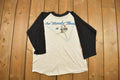 Vintage 1981 The Moody Blues Tour Band Baseball T-shirt