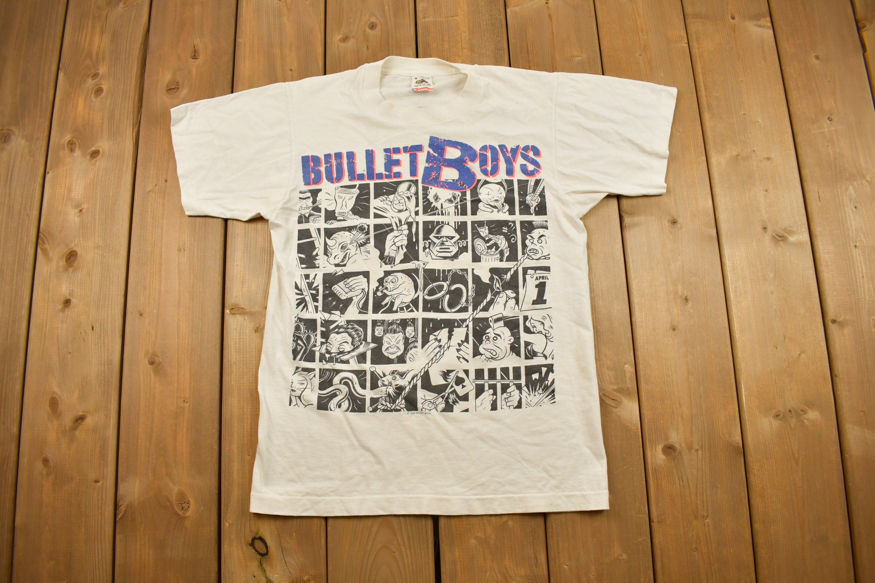 Vintage 1980s Bullet Boys Band T-shirt