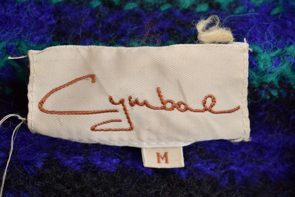 Vintage 1970s Cymbae Knit Cardigan Jacket