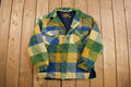 Vintage 1970s Campus Plaid Button Up Shirt