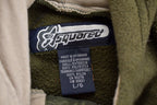 Vintage 1990s 2 Squared Half Zip Fleece Sweater