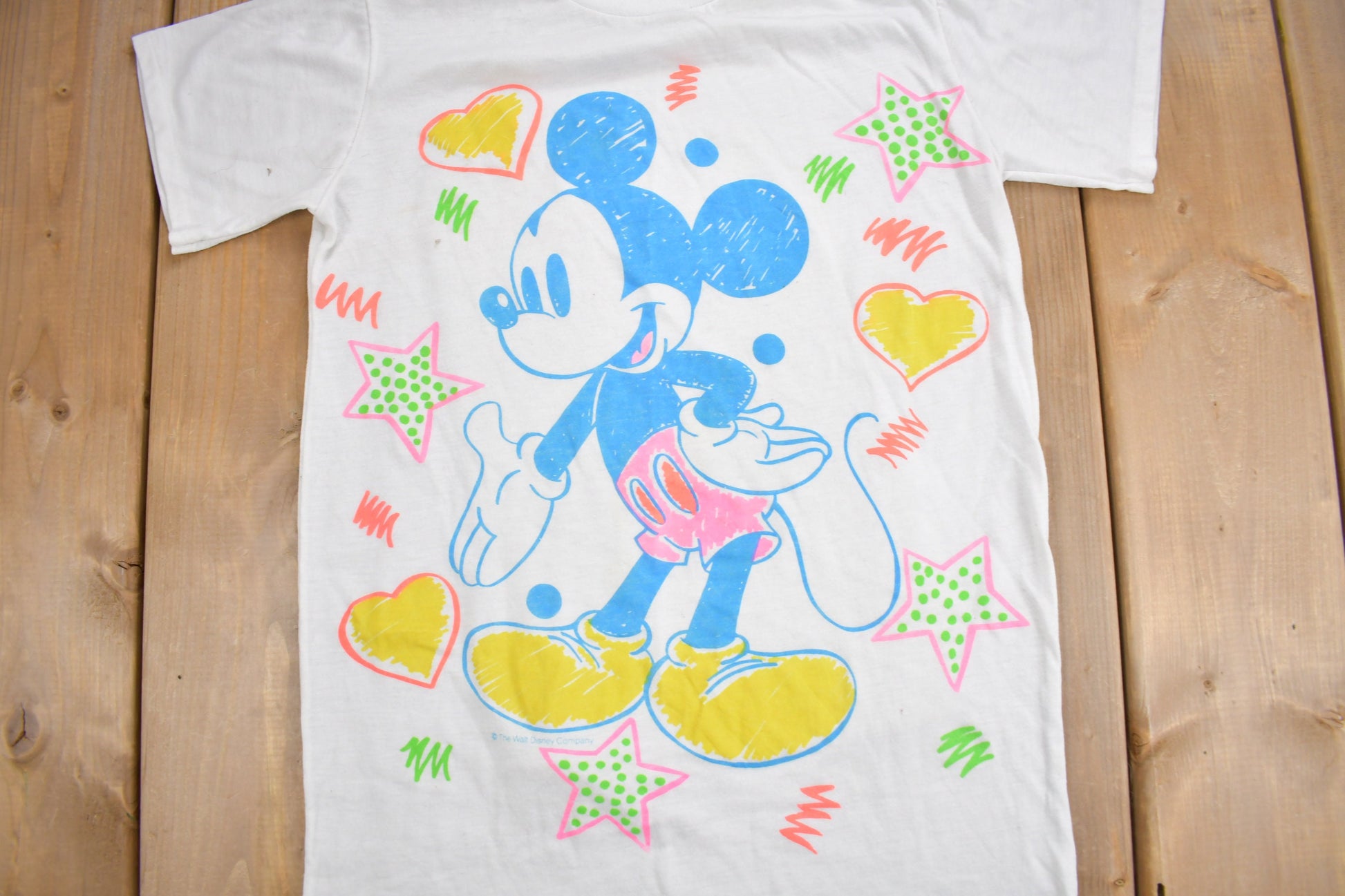 Vintage 1980s Mickey Mouse Graphic T-Shirt